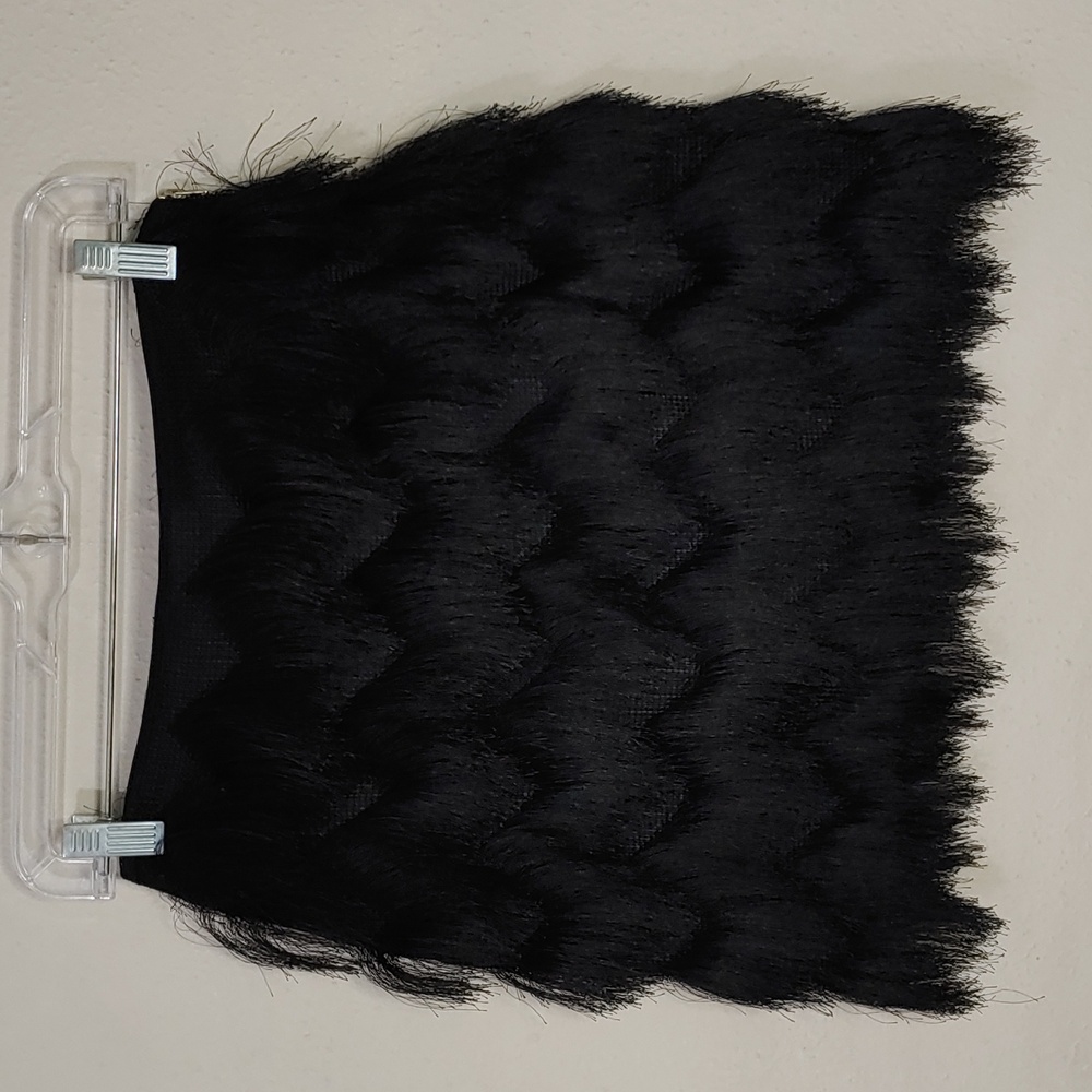 H & M Women's Size Small Fringe Side Zip Skirt